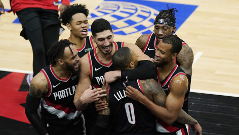 „Portland Trail Blazers“ triumfas