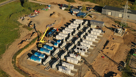 &bdquo;Energy cells&ldquo; baterijų parkas
