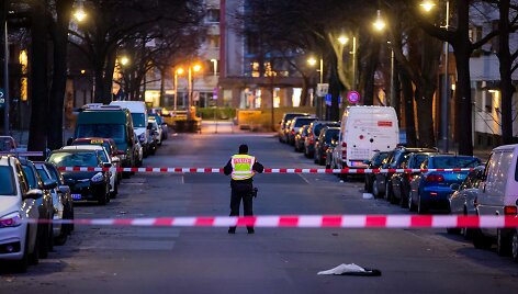 Policija įvykio vietoje