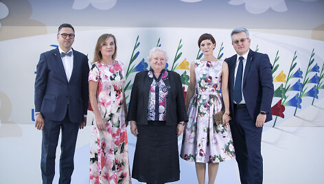 LRT televizijos sezono atidarymo &scaron;ventės akimirka