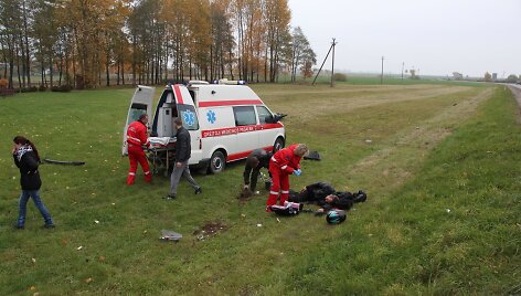 Avarija &Scaron;akių rajone, Kiduliuose