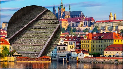 Praha traukiniu