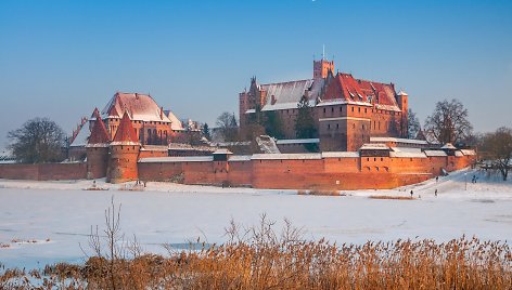 Malborko (Marienburgo) pilis Lenkijoje 