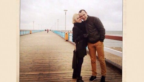 Donata Gutauskienė-Laisva ir Rolandas Gutauskas