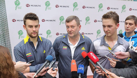 Laurynas Grigelis, Rimvydas Mugevičius. Mantas Bugaili&scaron;kis