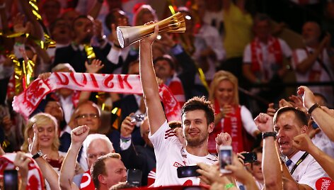 Lenkijos tinklininkų triumpfas Pasaulio čempionate savo žiūrovų akivaizdoje