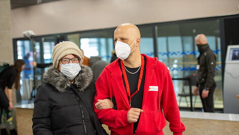 Kaune atidarytas didžiausias &scaron;alyje vakcinacijos centras