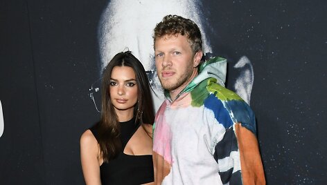 Emily Ratajkowski su sutuoktiniu Sebastianu Bear-McClardu