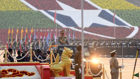 Mianmaro chuntos lyderis Min Aung Hlaingas