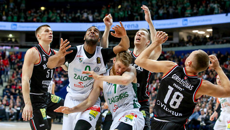 LKL rungtynės: &bdquo;Rytas&ldquo; &ndash; &bdquo;Žalgiris&ldquo;