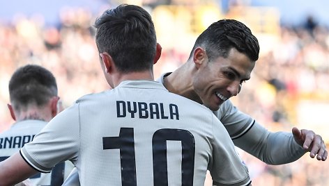 Paulo Dybala ir Cristiano Ronaldo