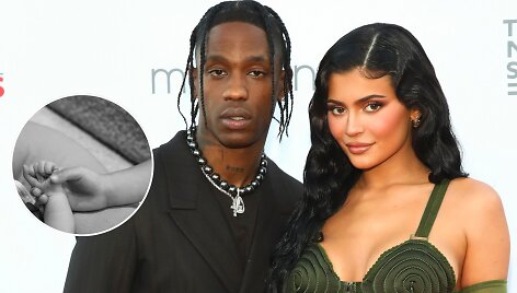 Travisas Scottas ir Kylie Jenner susilaukė antros atžalos