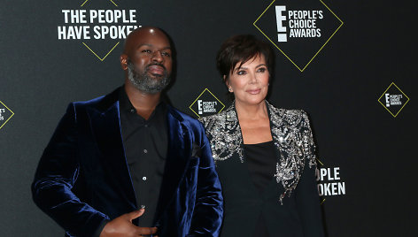 Kris Jenner ir Corey Gamble'as