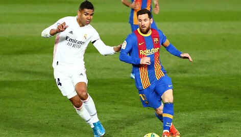 Casemiro ir Lionelis Messi