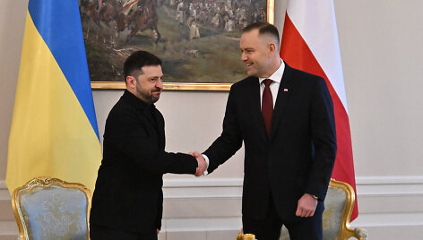 Volodymyras Zelenskis, Karolis Nawrockis