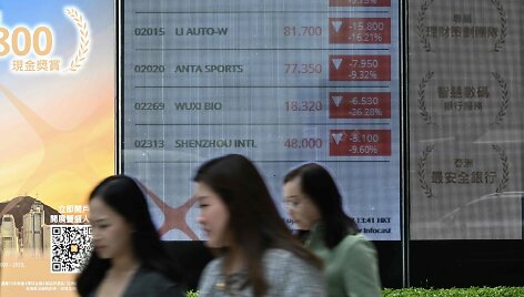 Honkongas / PETER PARKS / AFP