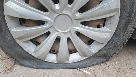 Alnos Katinaitės automobilis