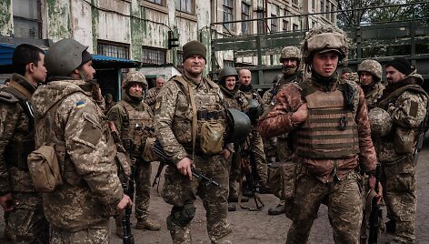 I&scaron; fronto grįžę Ukrainos kariai