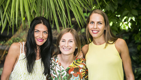 Diana Lobačevskė, Brigita Virbalytė-Dim&scaron;ienė ir Neringa Aidietytė