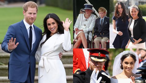 Meghan Markle, princas Harry, Doria Ragland, princesė Diana