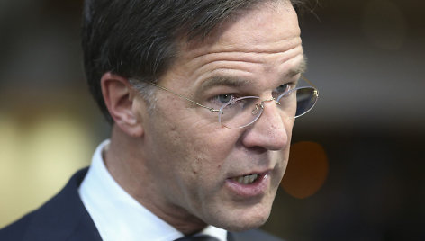 Nyderlandų premjeras Markas Rutte