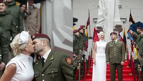 Laura Pauk&scaron;tė ir Dominykas Kubilius