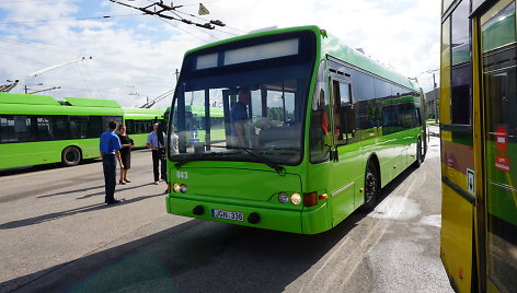 Kauno troleibusų parką papildė 7 troleibusai