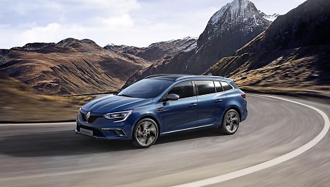 Naujasis „Renault Megane GT“: naujas universalas