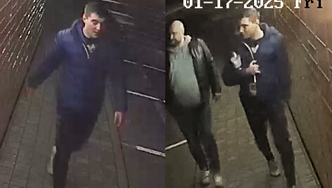 Policijos ie&scaron;komi asmenys