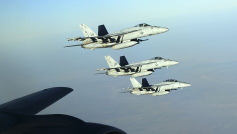 &bdquo;F-18E Super Hornet&ldquo; naikintuvai 