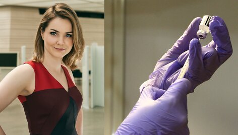 Lina Kairytė, medikų skiepijimas Panevėžyje