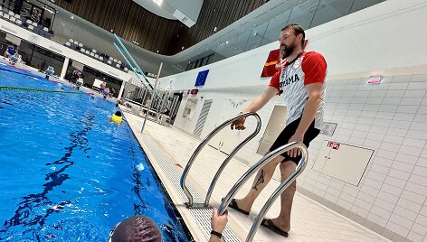Klubo &bdquo;Atrama&ldquo; plaukimo treniruotės