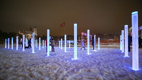Luki&scaron;kių aik&scaron;tės fontanas
