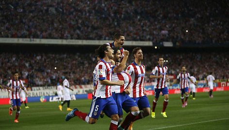 „Atletico“ futbolininkai