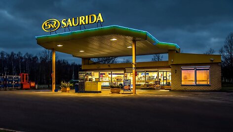 Degalinių tinklas &bdquo;Saurida&ldquo; imasi apsaugos priemonių