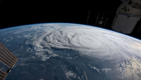 NASA i&scaron; kosmoso nufilmavo Ameriką nusiaubusį uraganą Harvey