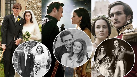 Filmai, kuriuos įkvėpė tikros meilės istorijos