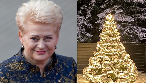 Dalios Grybauskaitės eglutė