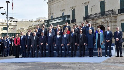 ES vir&scaron;ūnių susitikimas Maltoje