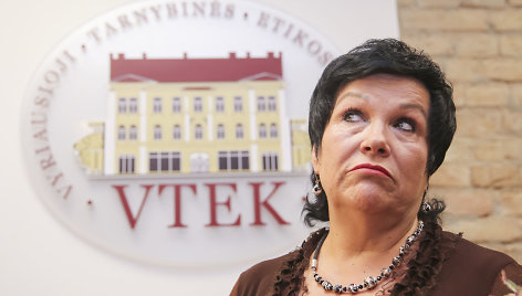 Audronė Pitrėnienė lankėsi VTEK posėdyje