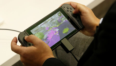&bdquo;Nintendo Switch&ldquo; žaidimų kompiuteris