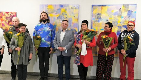 Parodos &bdquo;I&scaron;girsk upės dainą&ldquo; dalyviai
