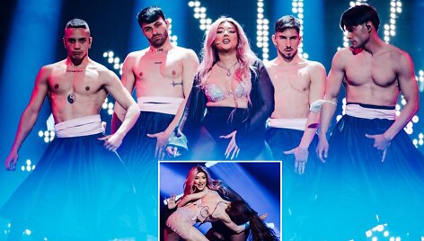 Albanijos atstovė &bdquo;Eurovizijoje&ldquo; Ronela