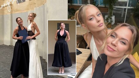 Ingrida Martinkėnaitė ir dukra Marija