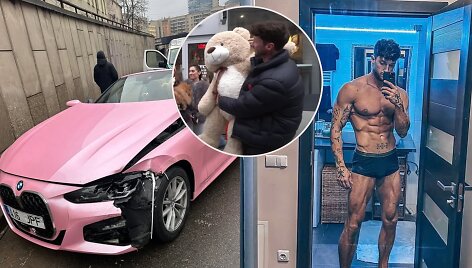 Elonas Penikas, &bdquo;Bolt&ldquo; kabrioletas BMW 4 &Scaron;v.Valentino dienai