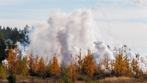 Pratybų akimirka