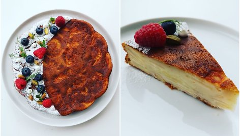„Aurimėlio virtuvė“: drėgnas ir sunkus obuolių pyragas