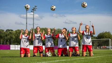 Lietuvos U19 merginų rinktinės treniruotė