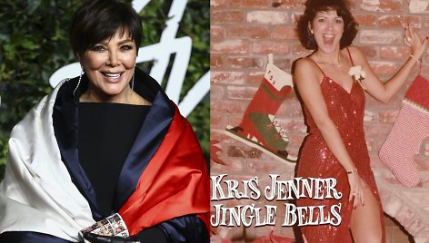 Kris Jenner perdainavo „Jingle Bells“: „Šiek tiek pasilinksminome studijoje“