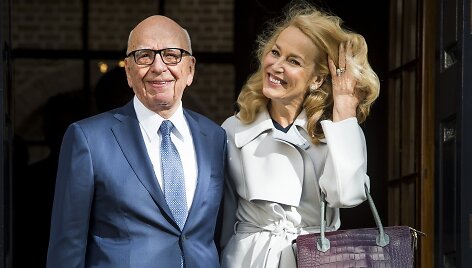 Rupertas Murdochas ir Jerry Hall